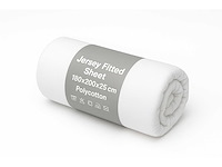 Jersey fitted sheet 180/200 hoeslaken (50x) - afbeelding 2 van  5