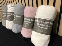 Jersey fitted sheet 230/200 waterbed hoeslaken (160x) - afbeelding 2 van  3