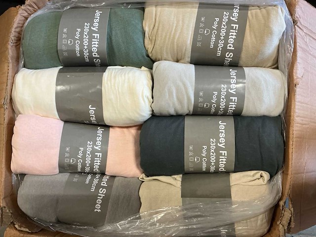 Jersey fitted sheet 230/200 waterbed hoeslaken (80x) - afbeelding 5 van  5