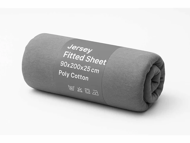 Jersey fitted sheet 90/200 hoeslaken (60x) - afbeelding 1 van  8