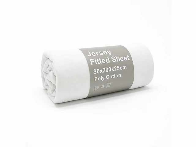 Jersey fitted sheet 90/200 hoeslaken (60x) - afbeelding 4 van  7