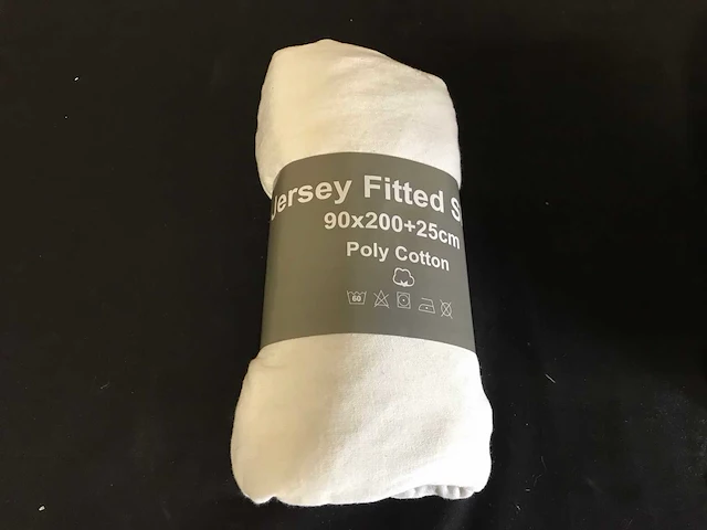 Jersey fitted sheet 90/200 hoeslaken (60x) - afbeelding 2 van  5