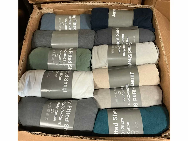 Jersey fitted sheet 90/200 hoeslaken (60x) - afbeelding 7 van  8