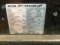 Jet-heater hp-1h-b benzine heater - afbeelding 4 van  4