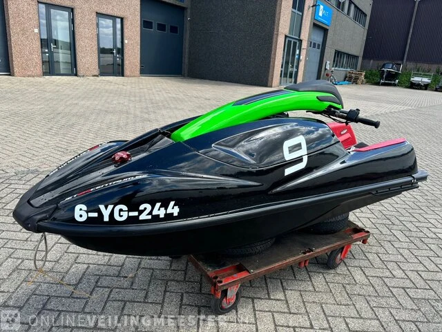Jetski met trailer kawasaki, sx-r, zwart, 2017 - afbeelding 17 van  23