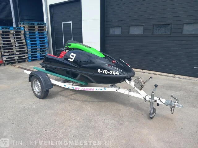 Jetski met trailer kawasaki, sx-r, zwart, 2017 - afbeelding 20 van  23