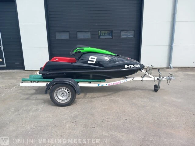 Jetski met trailer kawasaki, sx-r, zwart, 2017 - afbeelding 21 van  23