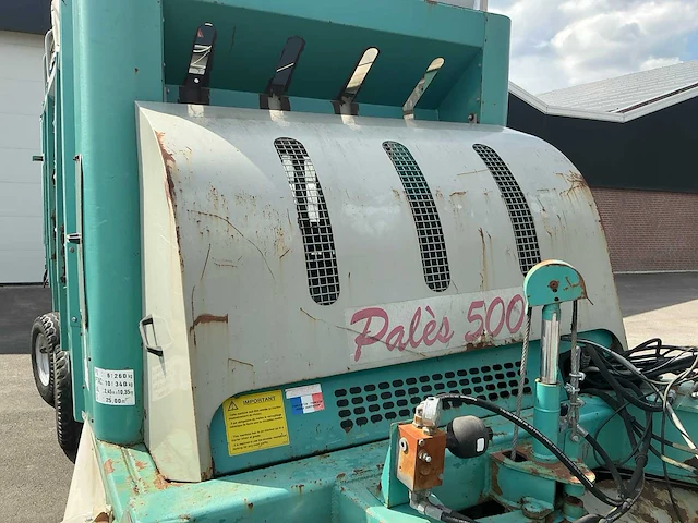 Jeulin pales 500 maai-opraapwagen combi - afbeelding 19 van  20