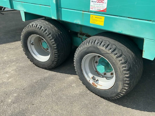 Jeulin pales 500 maai-opraapwagen combi - afbeelding 20 van  20