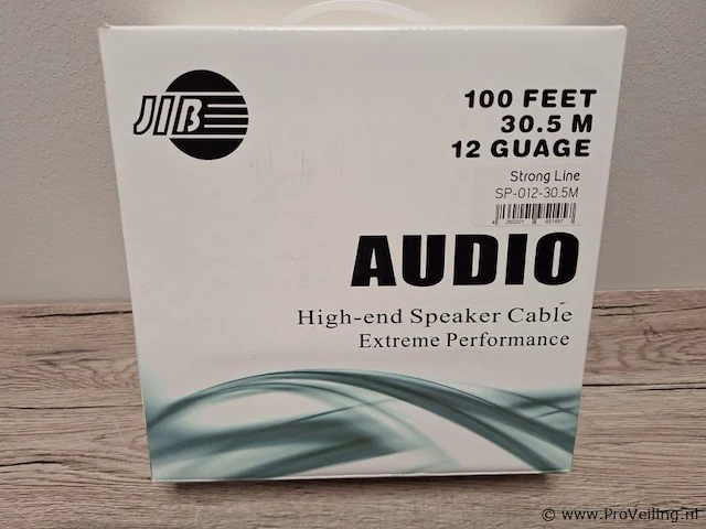 Jib boa-akoestische luidsprekerkabel strong line (sp-012) - 30,5mtr - afbeelding 1 van  3