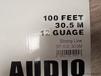 Jib boa-akoestische luidsprekerkabel strong line (sp-012) - 30,5mtr - afbeelding 2 van  3