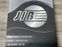 Jib boaacoustic hdmi-kabel 4k ultra hd 3d - type blackberry hdmi-4k bb-111-5.0m - afbeelding 1 van  3