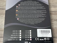Jib boaacoustic hdmi-kabel 4k ultra hd 3d - type blackberry hdmi-4k bb-111-5.0m - afbeelding 2 van  3