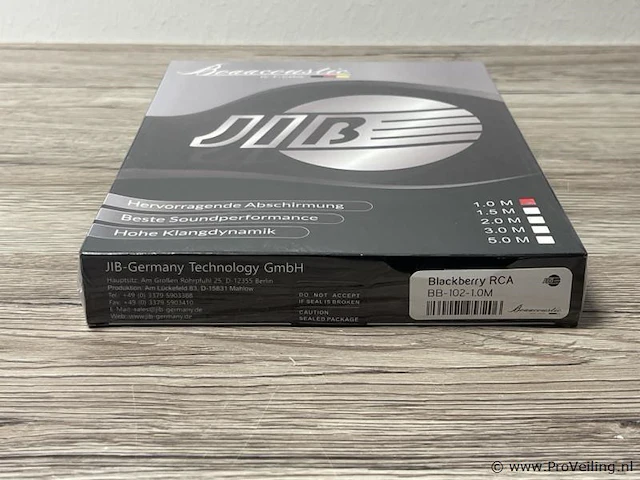 Jib boaacoustic hifi signaalkabel type toslink rca bb-102-1.0 - afbeelding 3 van  3