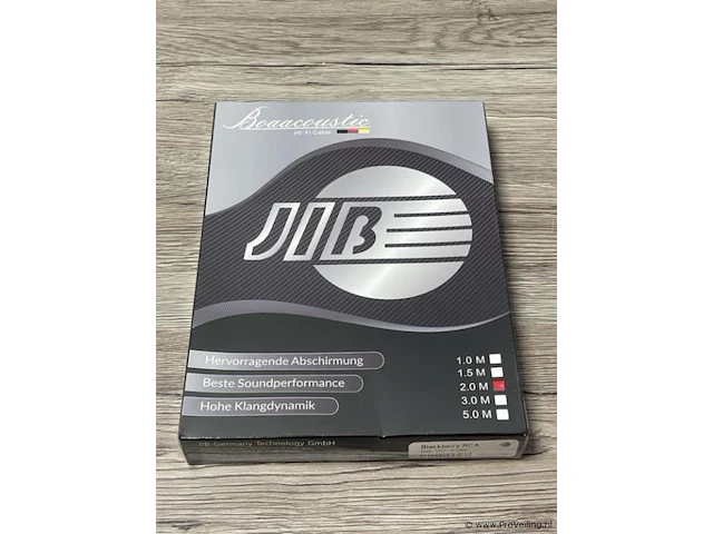 Jib boaacoustic hifi signaalkabel type toslink rca bb-102-3.0 - afbeelding 1 van  3