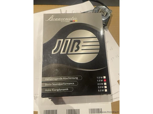 Jib boaacoustic subwoofer kabel type talis hc-007-1,5mtr - afbeelding 1 van  2