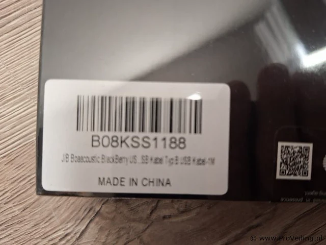 Jib boaacoustic usb-kabel 2.0 type bb-110-1.0m - afbeelding 3 van  3