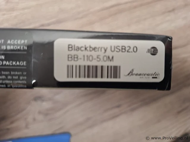 Jib boaacoustic usb-kabel 2.0 type bb-110-5m - afbeelding 3 van  3