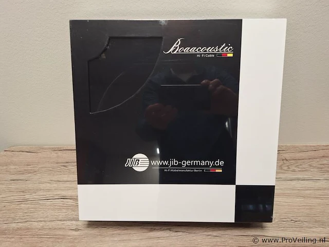Jib boaacoustics stroomkabel type blackberry schuko c15 - bb-107-eu-1,0m - afbeelding 1 van  3