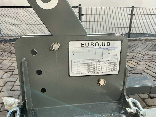 Jib euro overige hijs- en heftechniek (2x) - afbeelding 10 van  12