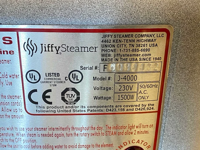 Jiffy - j-2000 - kledingstomer - afbeelding 4 van  4