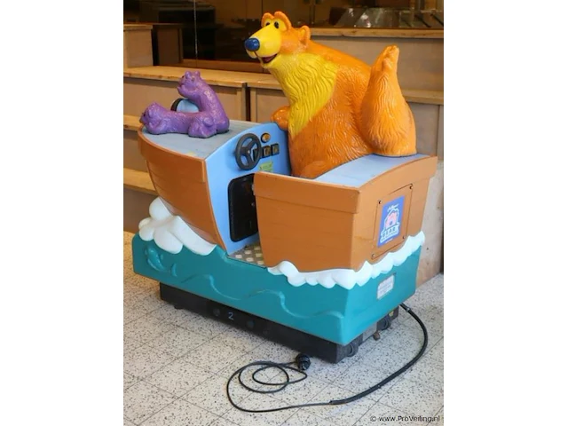 Jim henson's bear big blue house kiddy ride - afbeelding 1 van  5