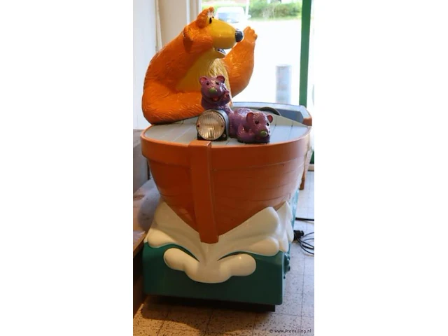 Jim henson's bear big blue house kiddy ride - afbeelding 2 van  5