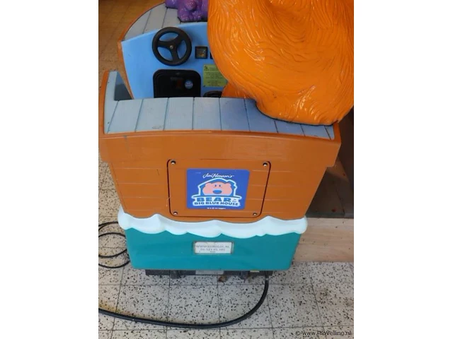 Jim henson's bear big blue house kiddy ride - afbeelding 3 van  5