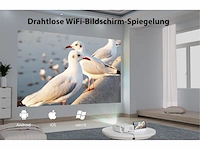 Jimveo wifi minibeamer c11 1080p full hd 250 inch display - afbeelding 2 van  3