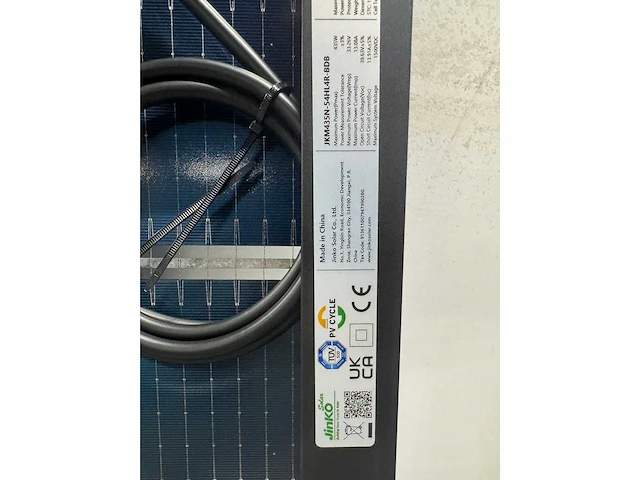 Jinko - set van 14 zonnepanelen (435 wp) met hybride omvormer en 7,1 kwh batterij. - afbeelding 6 van  24
