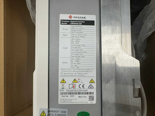 Jinko - set van 14 zonnepanelen (435 wp) met hybride omvormer en 7,1 kwh batterij. - afbeelding 7 van  24