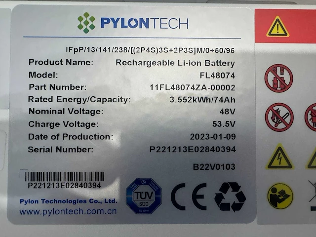 Jinko - set van 14 zonnepanelen (440 wp) - hybride omvormer - 10,65 kwh batterij - afbeelding 3 van  23