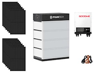 Jinko - set van 14 zonnepanelen (440 wp) - hybride omvormer - 14,2 kwh batterij