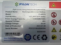 Jinko - set van 14 zonnepanelen (440 wp) met hybride omvormer en 10,65 kwh batterij. - afbeelding 7 van  23