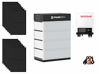 Jinko - set van 14 zonnepanelen (440 wp) met hybride omvormer en 14,2 kwh batterij. - afbeelding 1 van  23