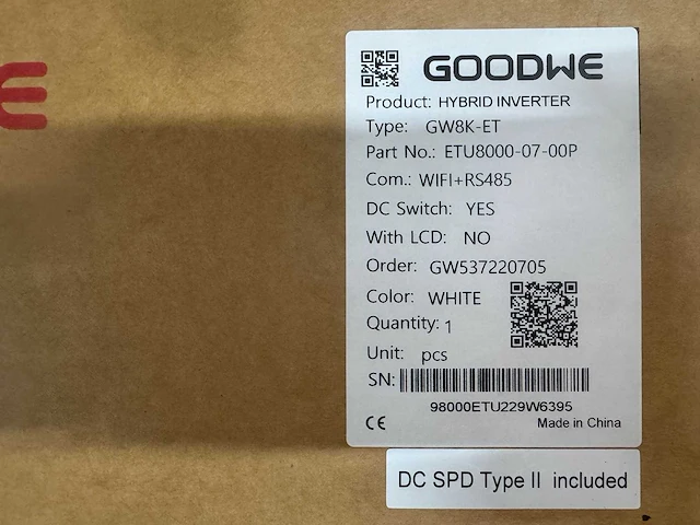 Jinko - set van 20 zonnepanelen (440 wp) - hybride omvormer - 17,2 kwh batterij - afbeelding 6 van  21