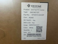 Jinko - set van 24 zonnepanelen (440 wp) - goodwe 10k omvormer - afbeelding 7 van  9