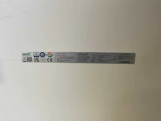 Jinko jkm440n-54hl4r-b zonnepaneel (15x) - afbeelding 5 van  8
