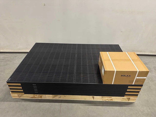 Jinko solar - set van 6 zonnepanelen (435 wp) met solax 2.5k omvormer (1-fase) - afbeelding 1 van  9