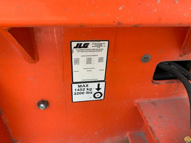 Jlg - 2008 - m3369 - hybride hoogwerker - afbeelding 22 van  30