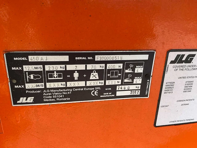 Jlg 450aj series ii hoogwerker - afbeelding 6 van  19