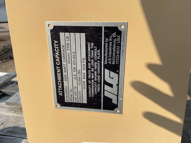 Jlg vorkenbord - afbeelding 7 van  7