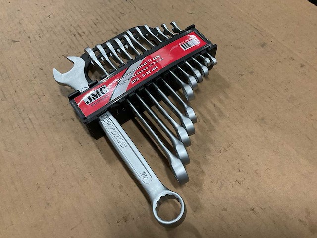 Jmc sr12me combination spanner set (2x) - afbeelding 1 van  2