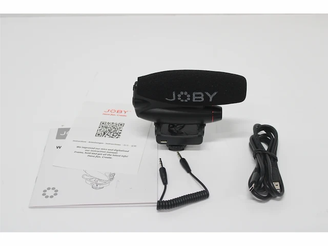 Joby wavo pro ds professionele richtmicrofoon voor cameramontage, rycote demperbevestiging, laagaf filter - afbeelding 5 van  5