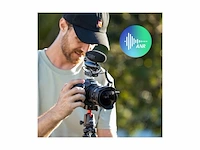 Joby wavo pro professionele richtmicrofoon voor cameramontage, staafmicrofoon met ingebouwde anr en met rycote dempingsbeugel - afbeelding 2 van  3