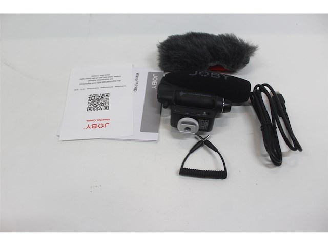 Joby wavo pro professionele richtmicrofoon voor cameramontage, staafmicrofoon met ingebouwde anr en met rycote dempingsbeugel, dynamische microfoons - afbeelding 4 van  4