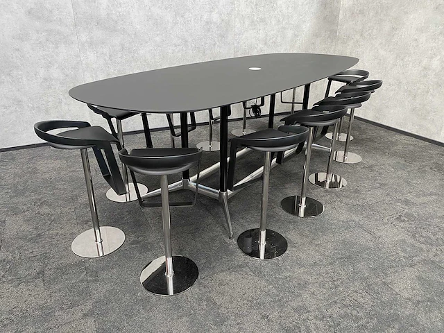 Johanson design - 12p conferentieset op barhoogte 347x139 - afbeelding 1 van  25