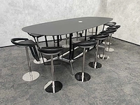 Johanson design - 12p conferentieset op barhoogte 347x139 - afbeelding 1 van  25