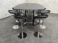 Johanson design - 12p conferentieset op barhoogte 347x139 - afbeelding 20 van  25