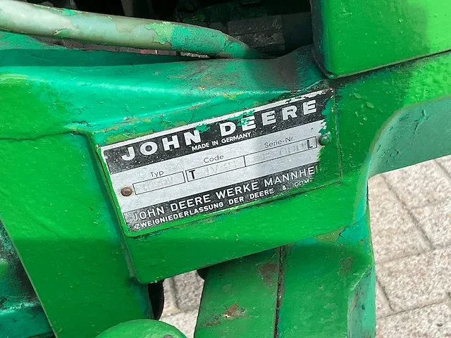 John deere - 1020 - oldtimer tractor “smalspoor” - afbeelding 5 van  14